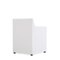 Manhattan Comfort Anna Square Faux Leather Dining Chair in Cream - Set of 2 2-DC058AR-CR - alternate 4